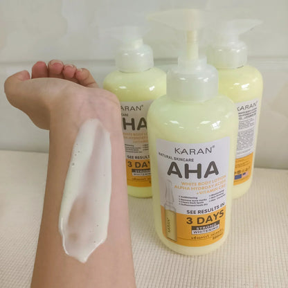 Whitening Body Cream Hydroxy Acids Vitamin C&E Moisturizing