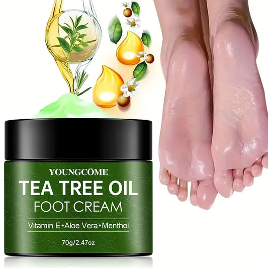 Tea Tree Foot Cream Heel Cracking Repair Products Exfoliation Dead Skin