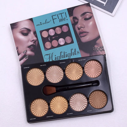 12-Color Matte Makeup Palette