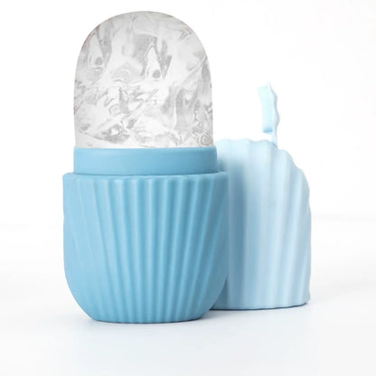 Silicone Ice Face Roller Beauty Massager