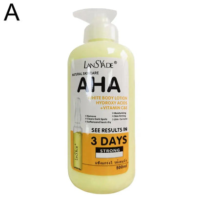 Whitening Body Cream Hydroxy Acids Vitamin C VE Deep Moisturizing
