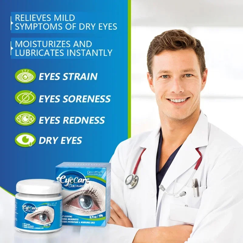 Eye Cream Protection vision Relief fatigue Itchy  Dry Eyes At Night