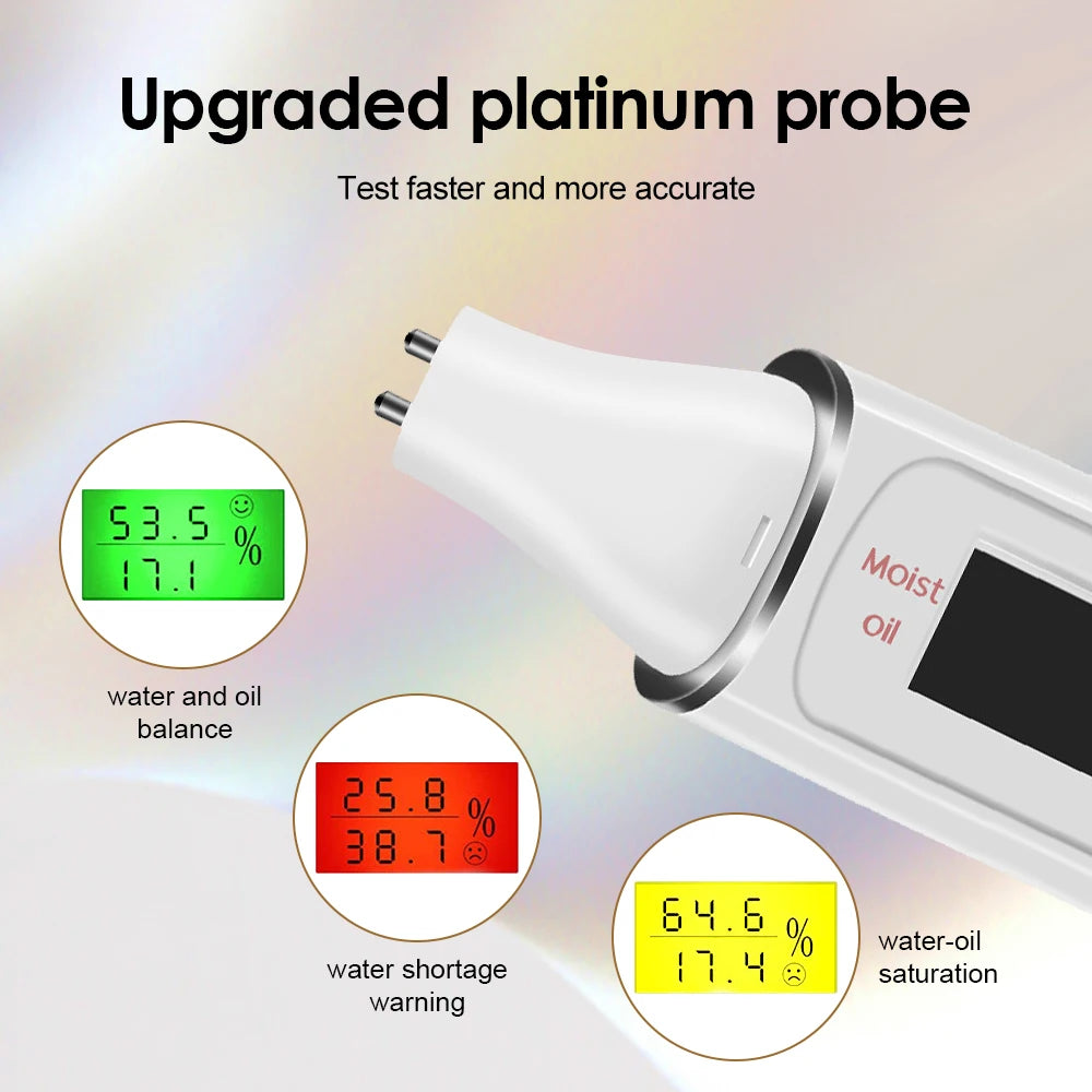 Portable Digital Face Skin Tester Moisture