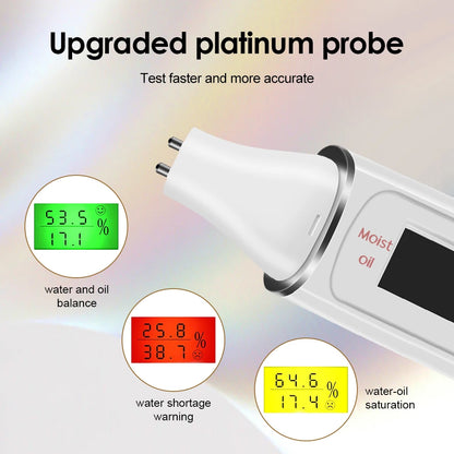 Portable Digital Face Skin Tester Moisture