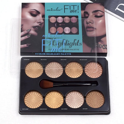 12-Color Matte Makeup Palette