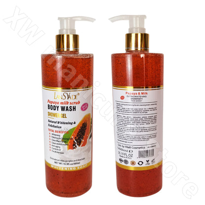 Scrub Shower Gel 500ml Moisturizing Gentle Cleansing