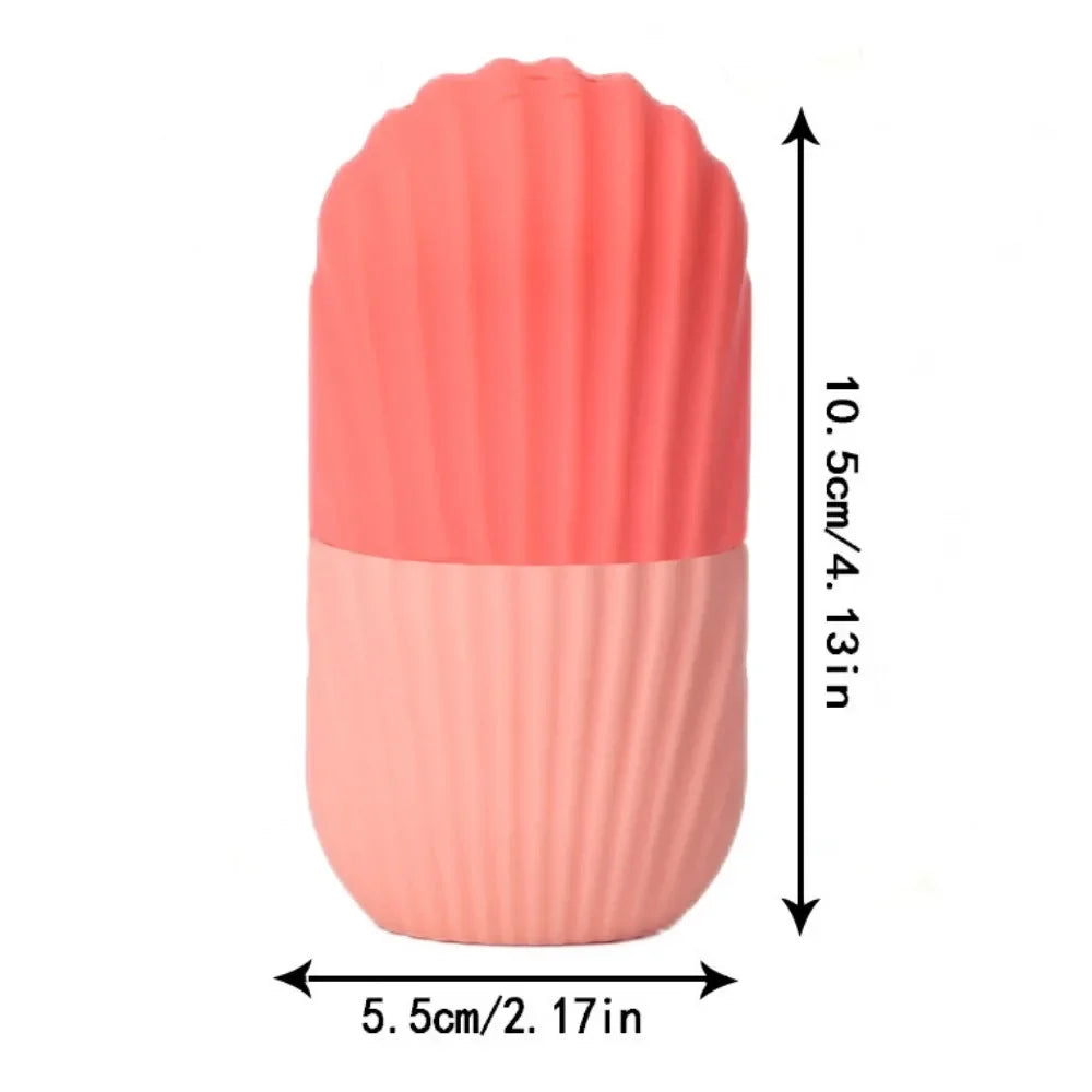 Silicone Ice Face Roller Beauty Massager