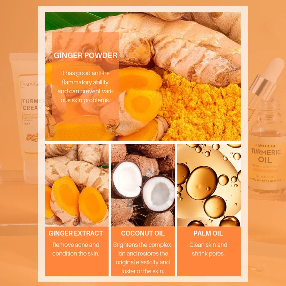 Turmeric Face Care Set