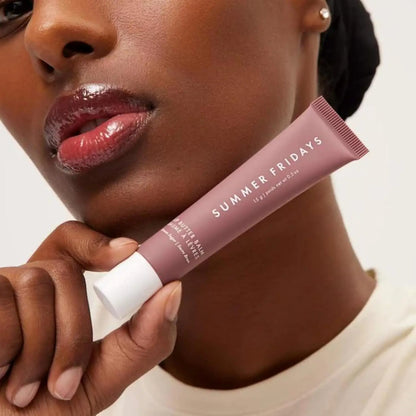 make up Summer Fridays Lip Gloss Hot Cocoa Pink Sugar Cherry Summer Fridays Lip Butter Balm Shade Brown Sugar wholesale