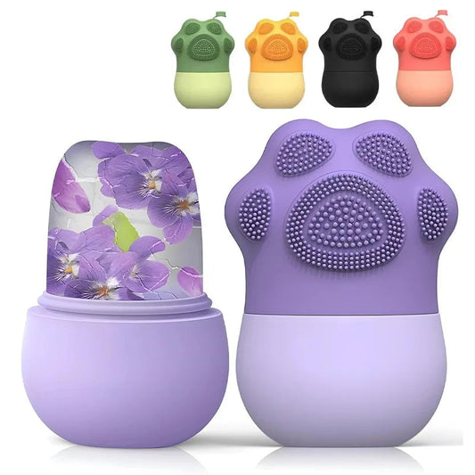 Silicone Ice Facial Roller Cooling Face Eye Body Massager