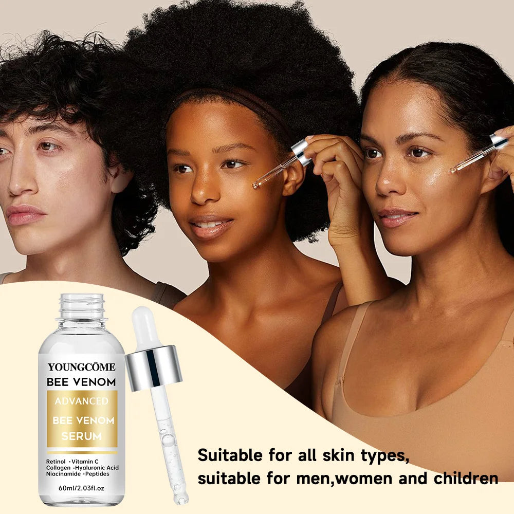 Bee Venom Cream Serum Set Reduce Fine Lines Lifting