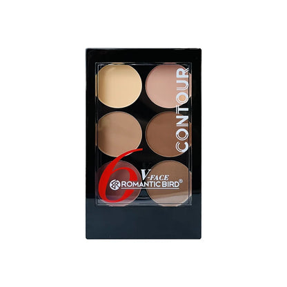 6-Color Contour & Highlight Powder Palette
