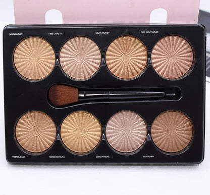 12-Color Matte Makeup Palette
