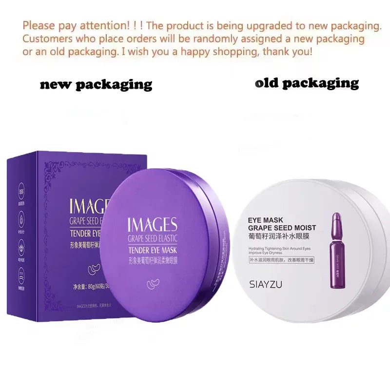 Grape Anti-aging Moisturizing Collagen Eye Mask