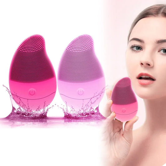 Electric 6-Gear Sonic Facial Cleansing Brush