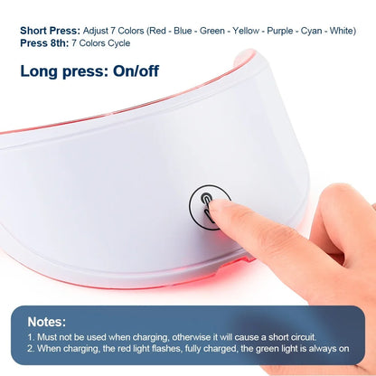 LED Face & Neck Beauty Machine Skin Care Device
