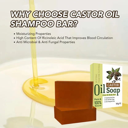 Jamaican Castor Oil Shampoo Bars