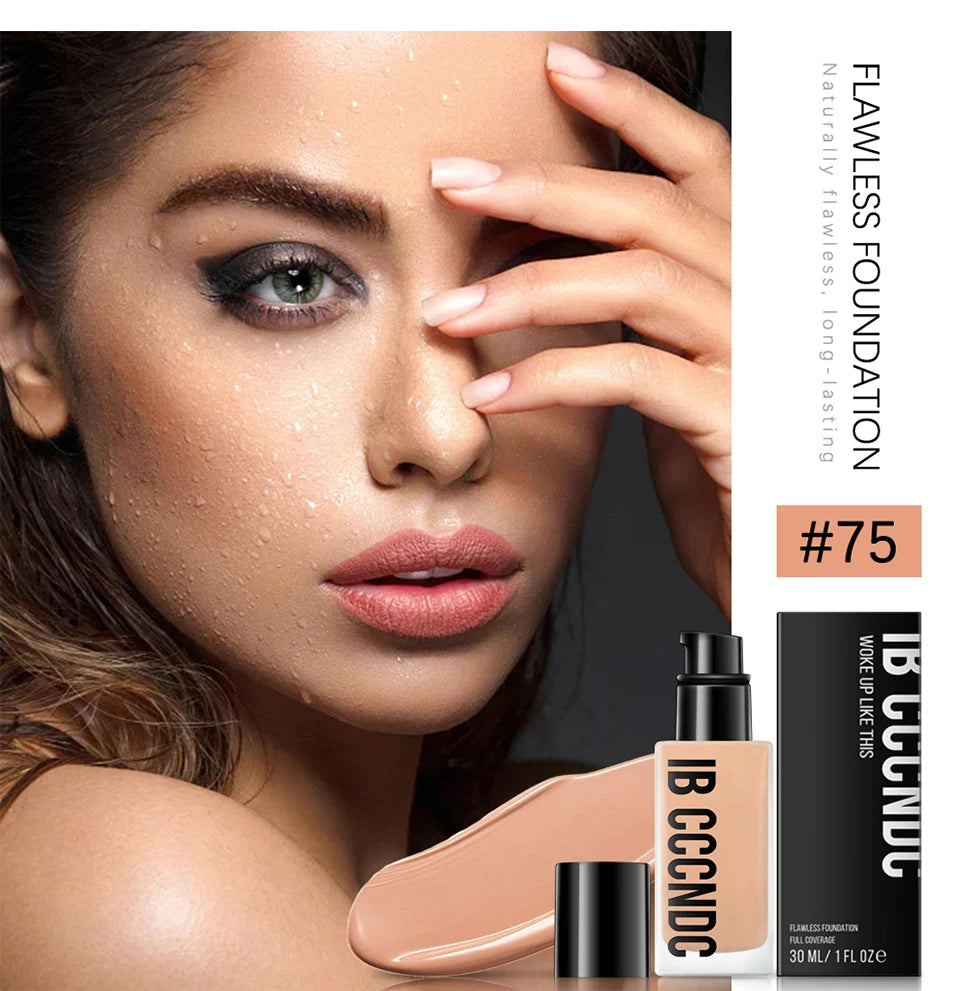 High Coverage Waterproof Korean Foundation Cream