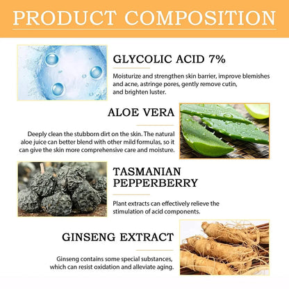7% Glycolic Acid Toner Acne Removal