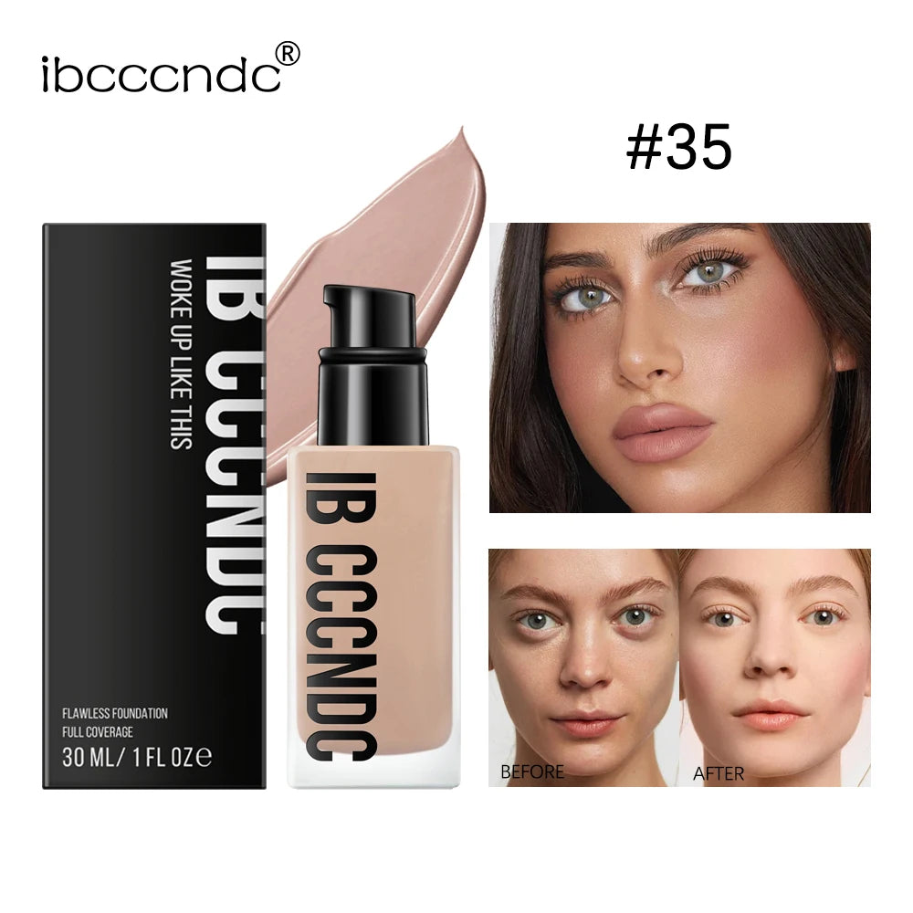 High Coverage Waterproof Korean Foundation Cream