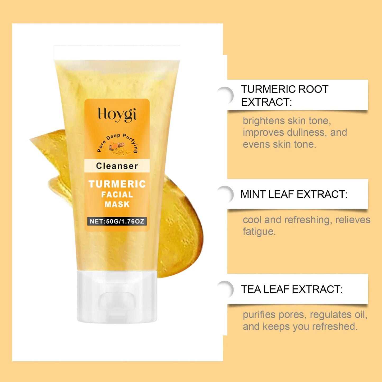 Turmeric Cleanser Oil Control Dark Spot Removal