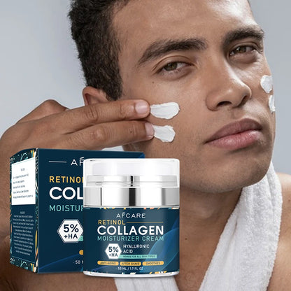 Face Moisturizer Collagen Retinol Cream Hyaluronic acid For Men