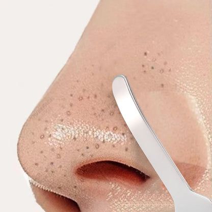 Stainless Steel Facial Skin Spatula Blackhead Remover
