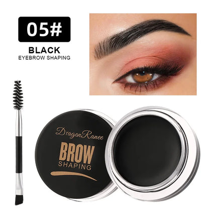 Dragon Ranee 6-Color Eyebrow Cream Gel Wax Styling Set
