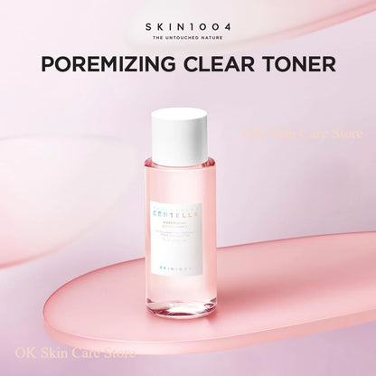 Korean Centella Pink Salt Pore Care Fresh Toner Ampoule Facial Serum