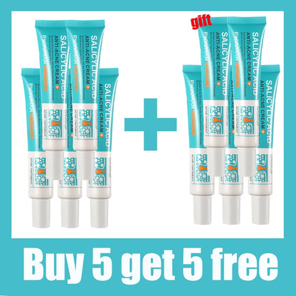 Salicylic Acid Acne Treatment Cream Repair Pimple Spots