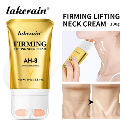 Ah-8 Firming Neck Cream, Moisturizing Neck Lotion for Crepey Skin, Comfortable Skin Care Cosmetic, Skin Care Product for Women