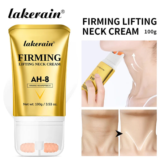 Ah-8 Firming Neck Cream, Moisturizing Neck Lotion for Crepey Skin, Comfortable Skin Care Cosmetic, Skin Care Product for Women