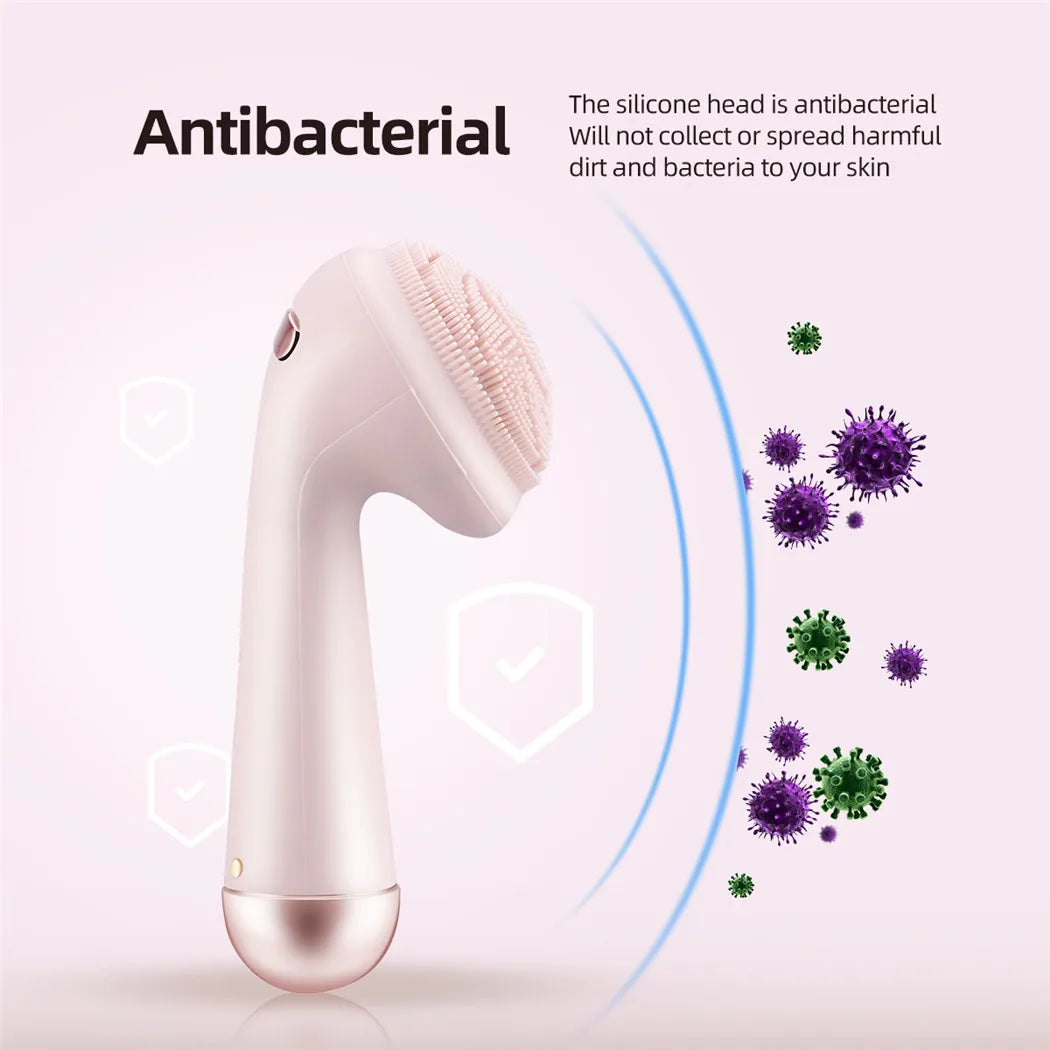 Electric Silicone Facial Brush