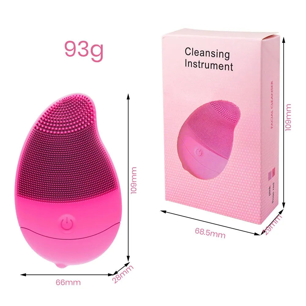 Electric 6-Gear Sonic Facial Cleansing Brush