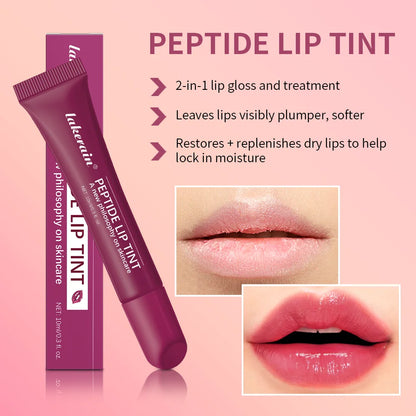 4pcs /set Moisturizing Lip Glaze Mirror Glass Long Lasting Lip Gloss