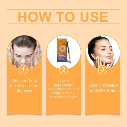 Bee Venom Rejuvenating Eye Lifting Gel Improves Bags Around The Eyes