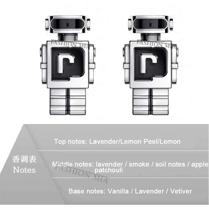 Original Classic Perfume Robot Designe Texture spray