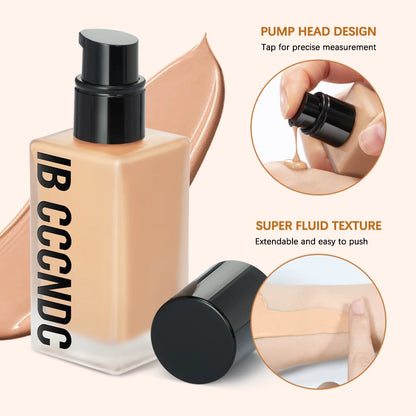 High Coverage Waterproof Korean Foundation Cream