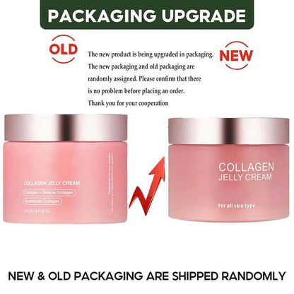 Sakura Mask,Collagen Jelly Cream Niacinamide And Hydrolyzed Collagen Strengthen Skin Barrier Lasting Moisturizing Skin Face Care