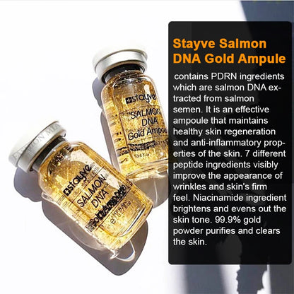 Salmon DNA Gold Ampoule Skin Booster Serum Stayve BB Cream
