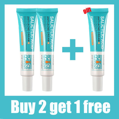 Salicylic Acid Acne Treatment Cream Repair Pimple Spots
