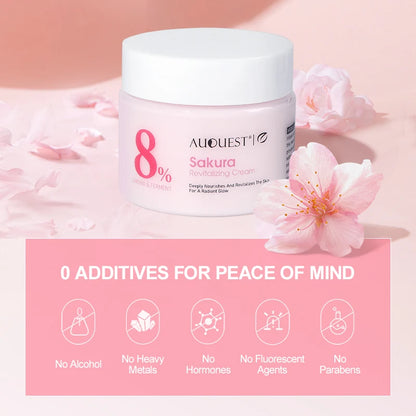 Sakura Revitalizing Face Cream Whitening Dark Spots Removal