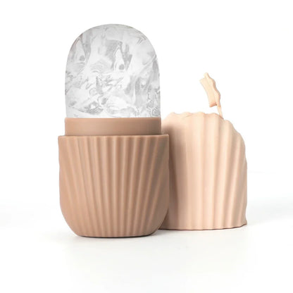 Silicone Ice Face Roller Beauty Massager
