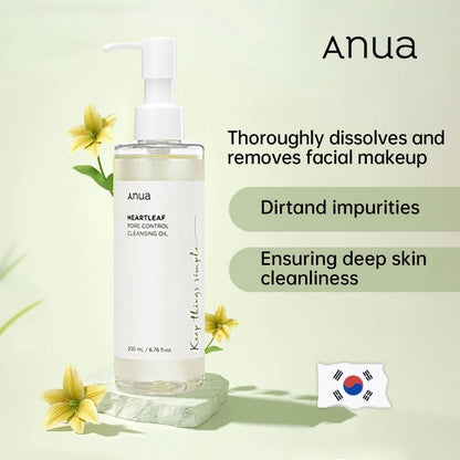 Anua Skincare Products Heartleaf LHA Moisture Peeling Gel Cleanser