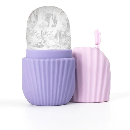 Silicone Ice Face Roller Beauty Massager