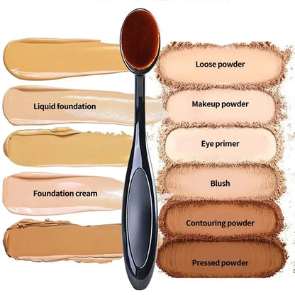 Large Foundation Brush Toothbrush Shape