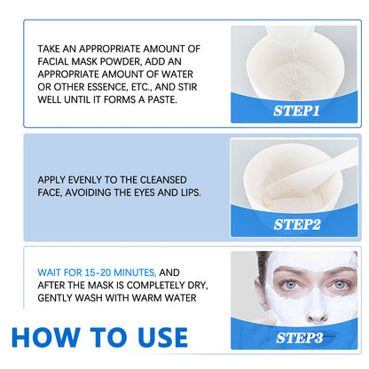 Hyaluronic Acid Mask Powder Hydrating Smoothing Brighten