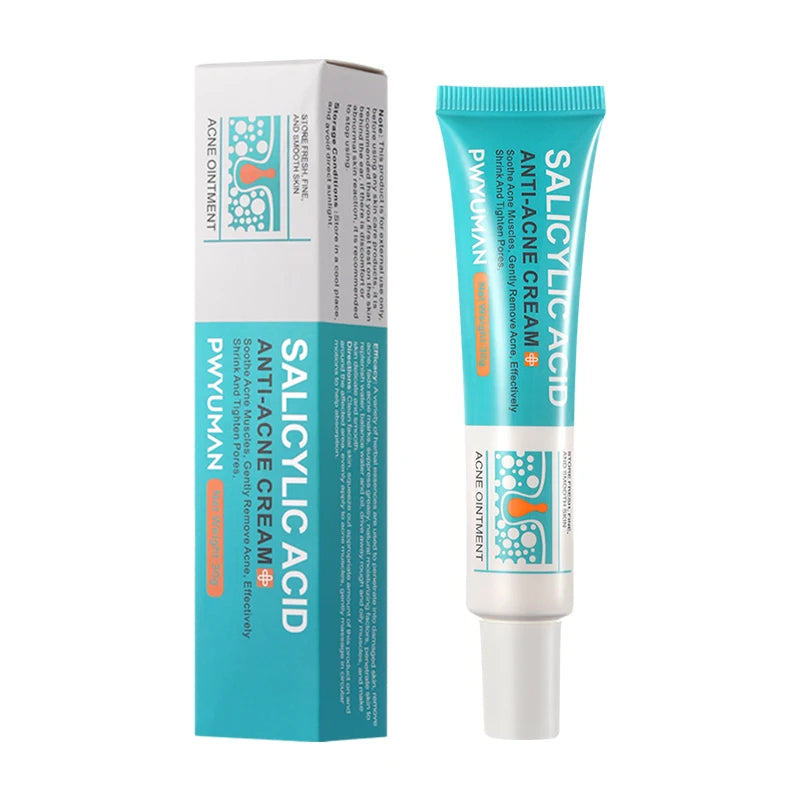 Salicylic Acid Acne Treatment Cream Repair Pimple Spots