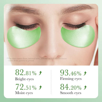 Aloe Vera Collagen Eye Mask Anti Dark Circles Eyes Bags Moisturizing