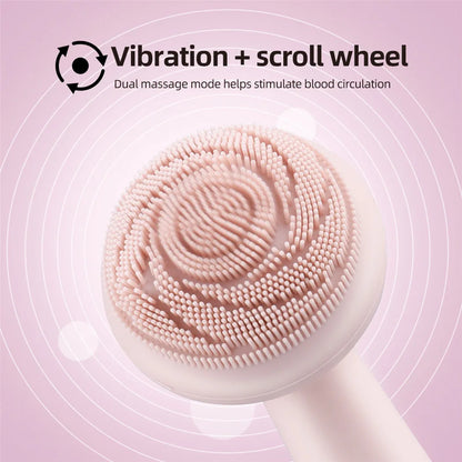 Electric Silicone Facial Brush